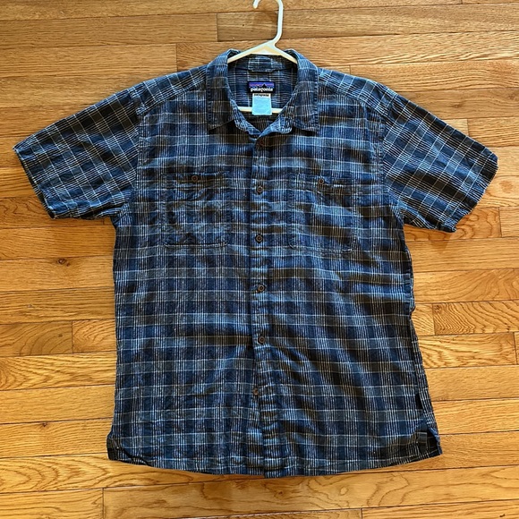 Men’s Patagonia hemp/cotton blend button down shirt in EUC - Picture 5 of 9